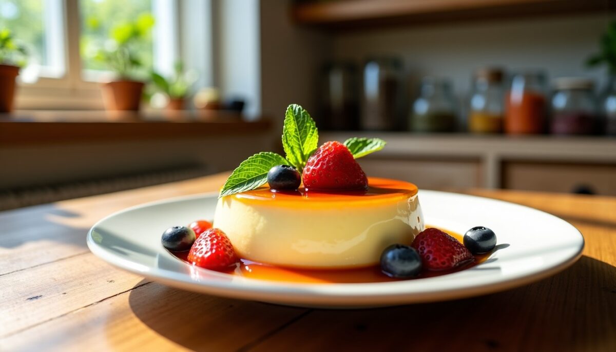 Flan gourmand sans sucre : la recette parfaite pour diabétiques