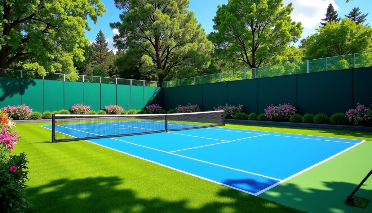 Guide pratique : installer un terrain de padel dans votre jardin en toute simplicité