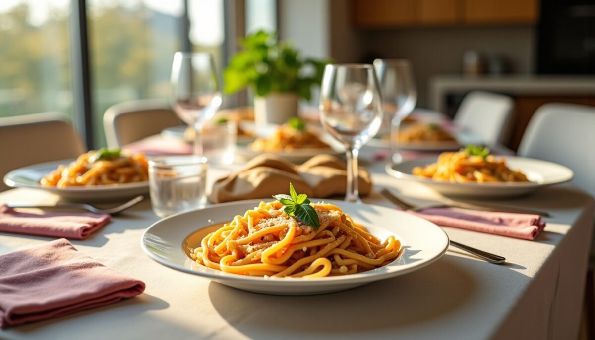 Comment calculer la portion parfaite de pâtes pour chaque invité ?