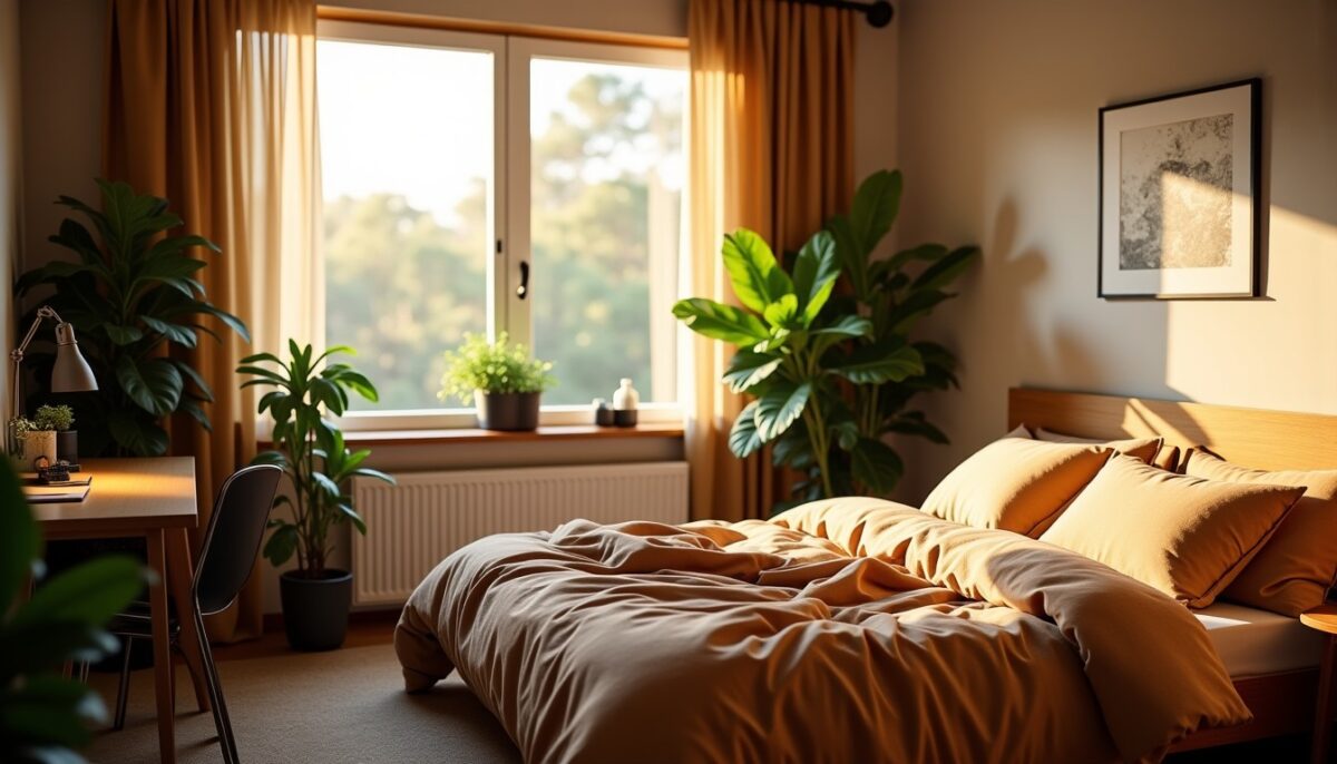 Optimiser un petit espace : conseils pour une chambre chaleureuse et pratique