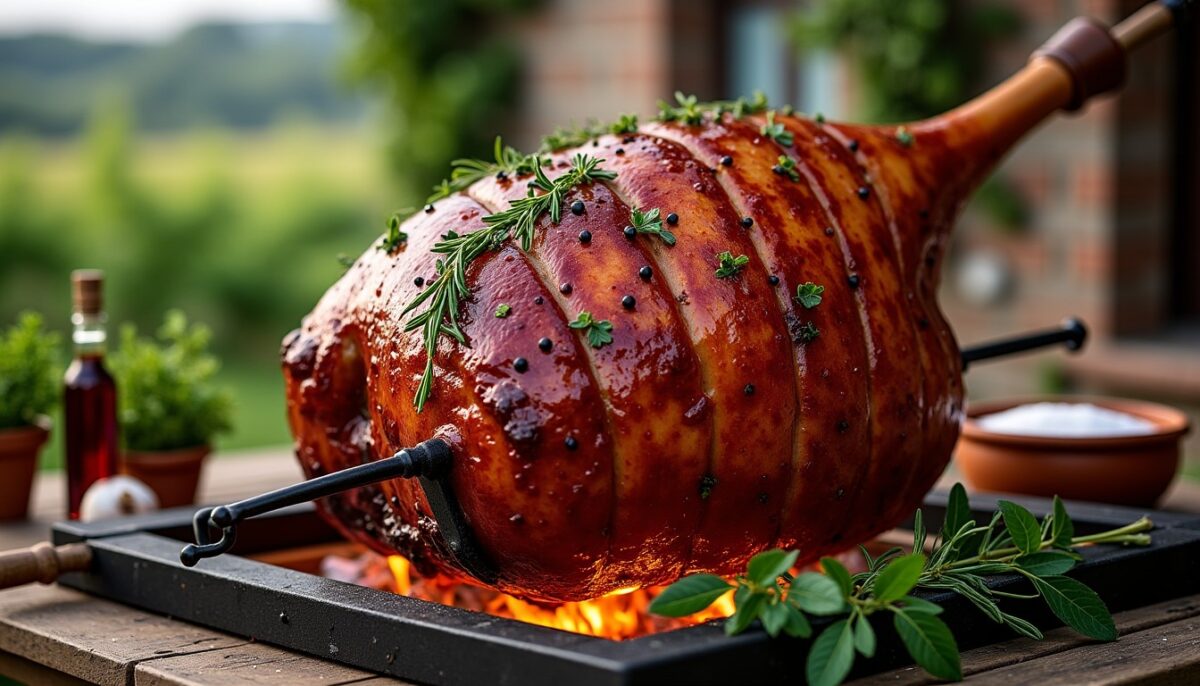 Les secrets d'une marinade irrésistible pour un jambon à la broche exquis Les secrets d'une marinade irrésistible pour un jambon à la broche exquis