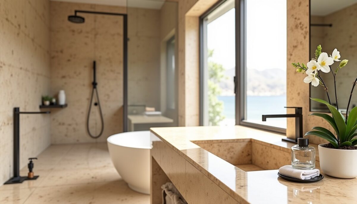 L’élégance intemporelle du travertin : sublimez vos cuisines et salles de bain avec style L’élégance intemporelle du travertin : sublimez vos cuisines et salles de bain avec style